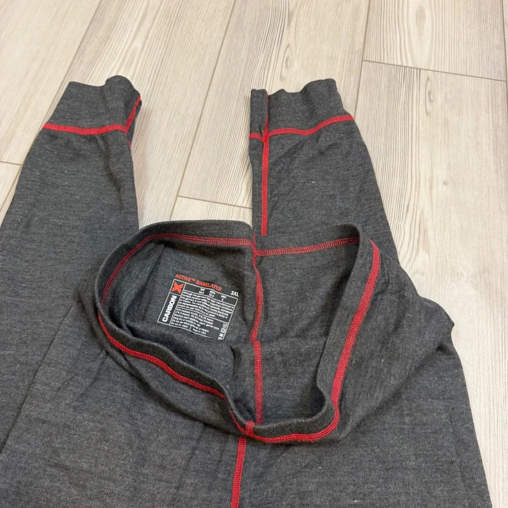 NEW CarbonX Active Baselayer 3XL Gray FR Flame Resistant Thermal Leggings HRC 2